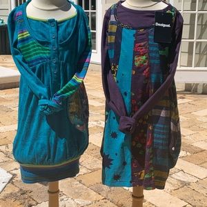 Desigual Girls dress 100% Cotton 5-6 years